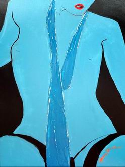 New View oil painting